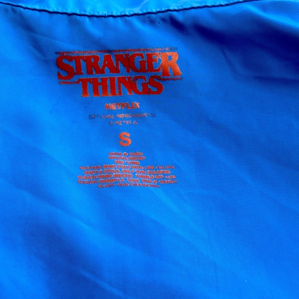 Netflix Stranger Things Jacket Size Medium Red, B… - image 5